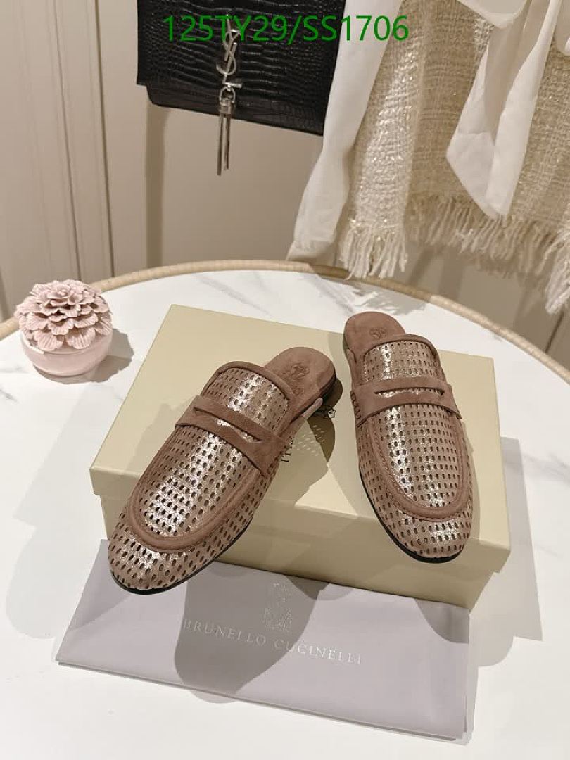 Brunello Cucinelli-Women Shoes Code: SS1706 $: 125USD