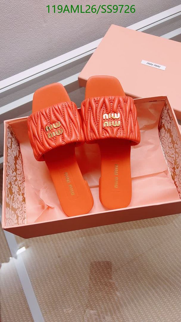 Miu Miu-Women Shoes Code: SS9726 $: 119USD