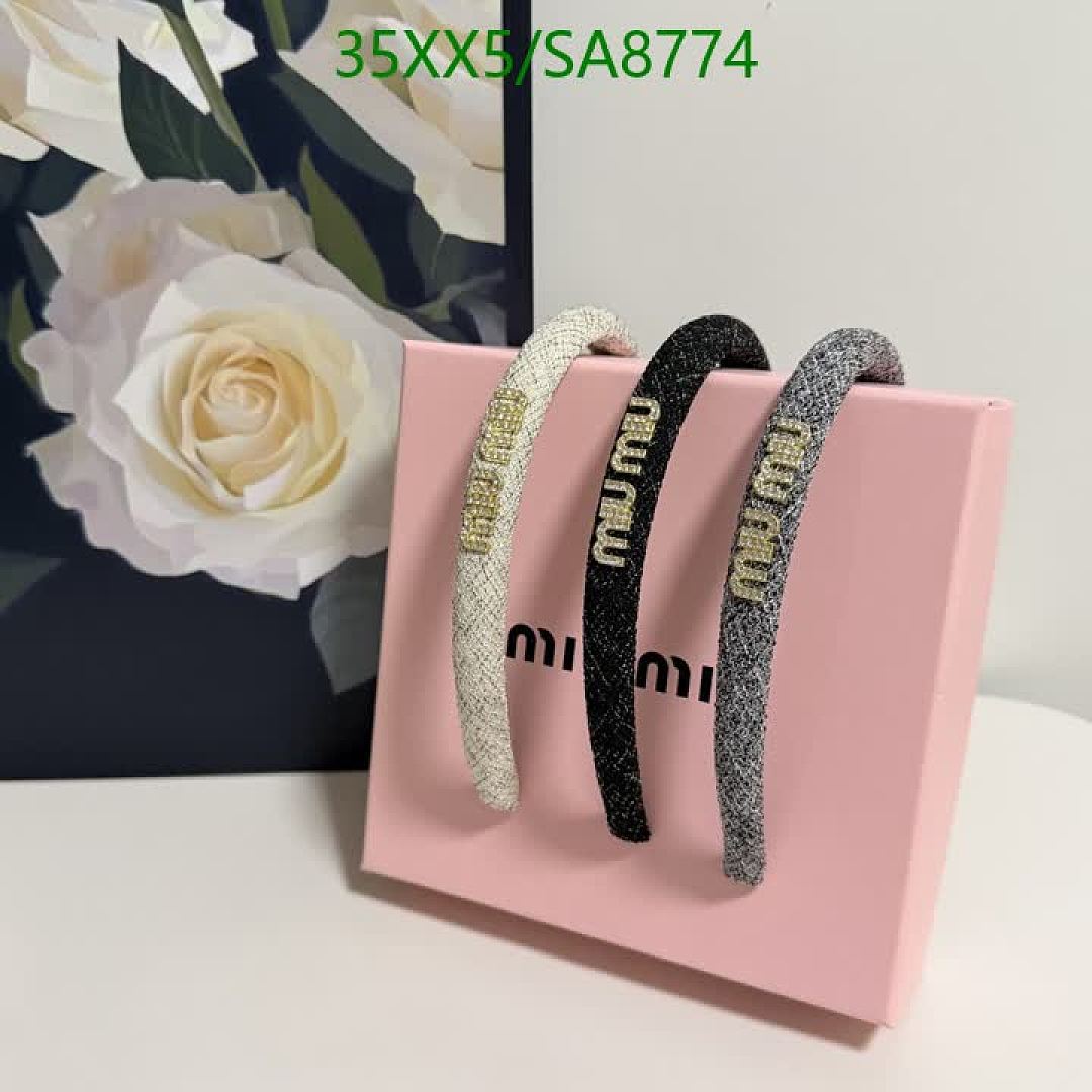 MIU MIU-Headband Code: SA8774 $: 35USD