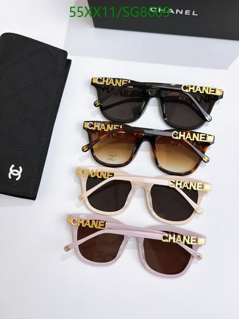 Chanel-Glasses Code: SG8009 $: 55USD