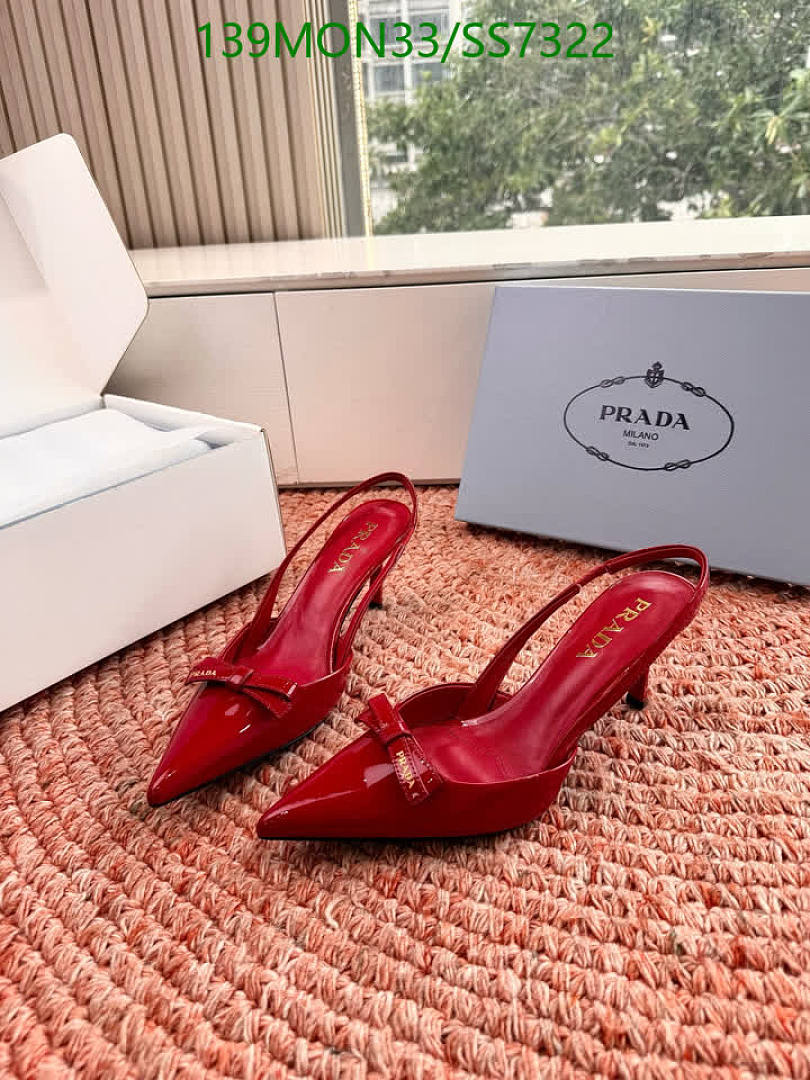 Prada-Women Shoes Code: SS7322 $: 139USD