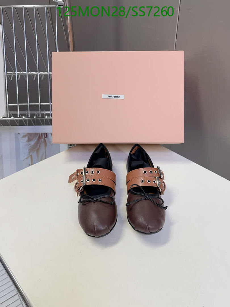 Miu Miu-Women Shoes Code: SS7260 $: 125USD