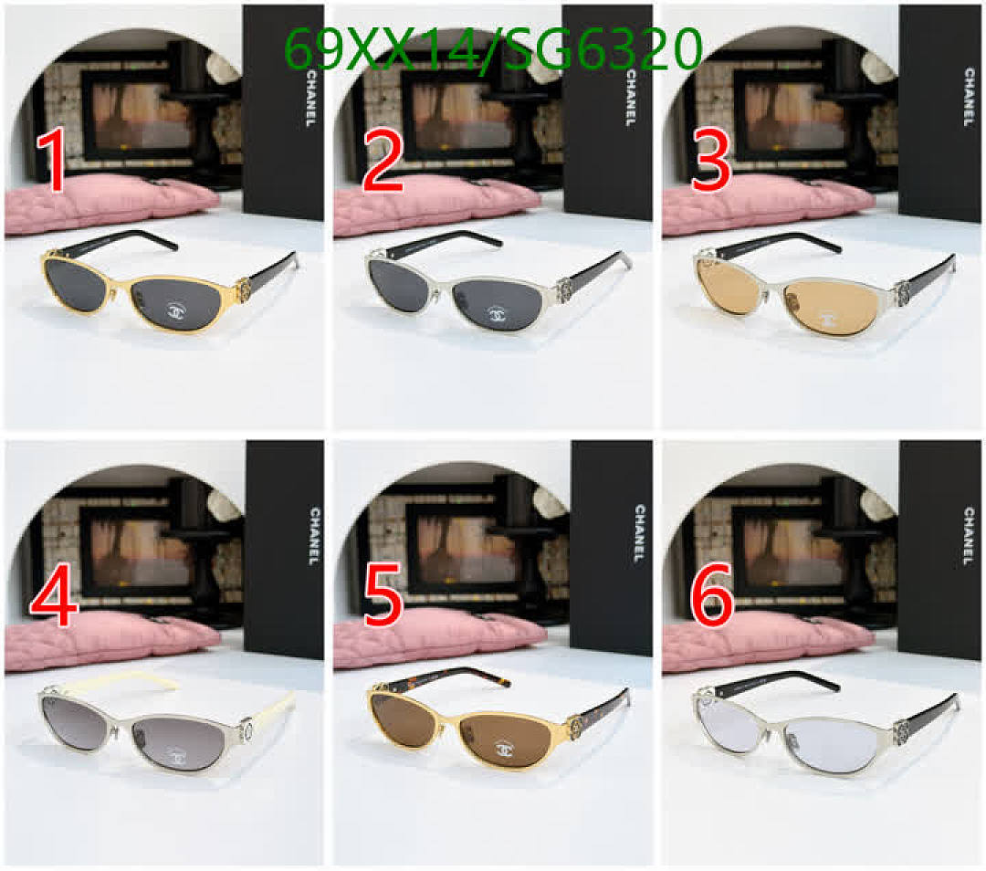 Chanel-Glasses Code: SG6320 $: 69USD