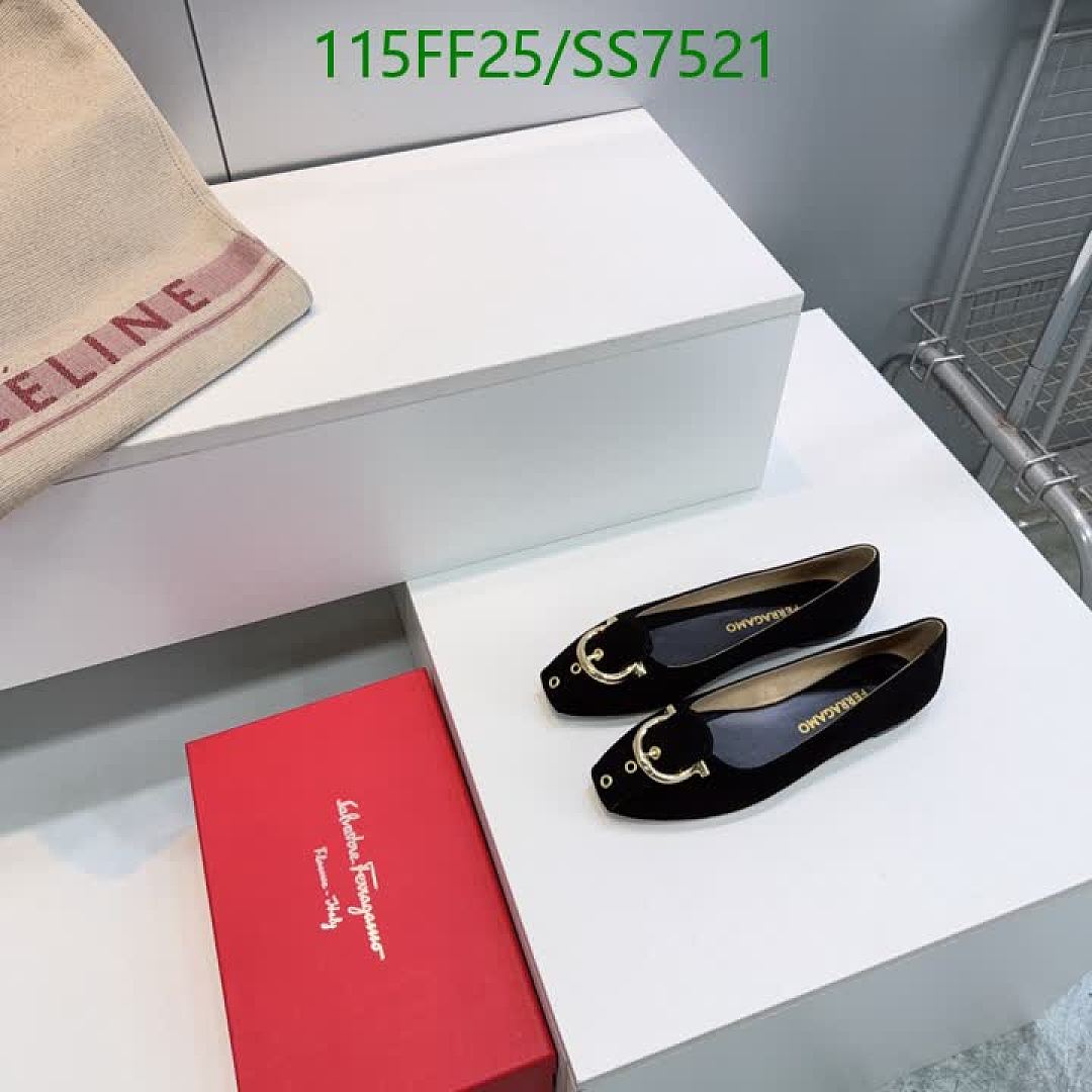 Ferragamo-Women Shoes Code: SS7521 $: 115USD