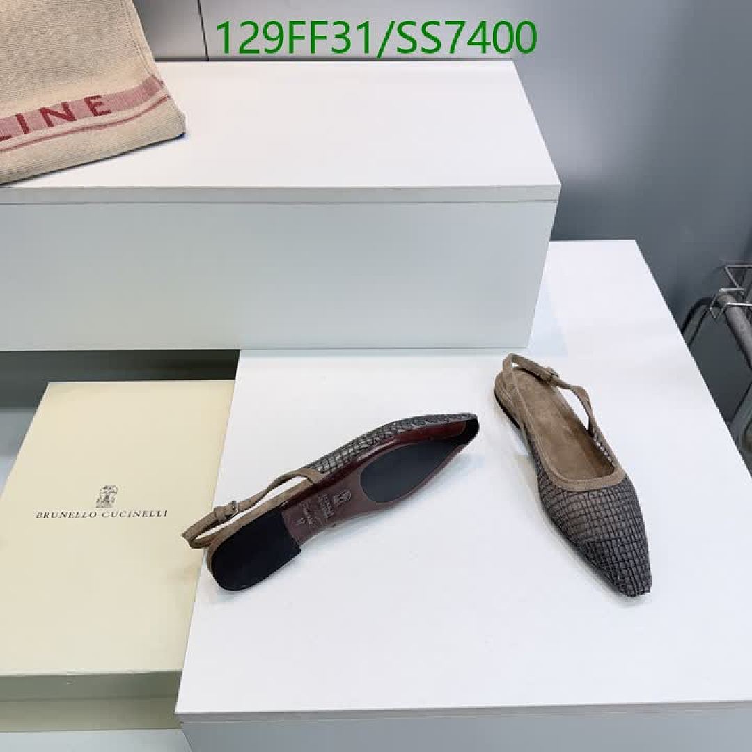 Brunello Cucinelli-Women Shoes Code: SS7400 $: 129USD