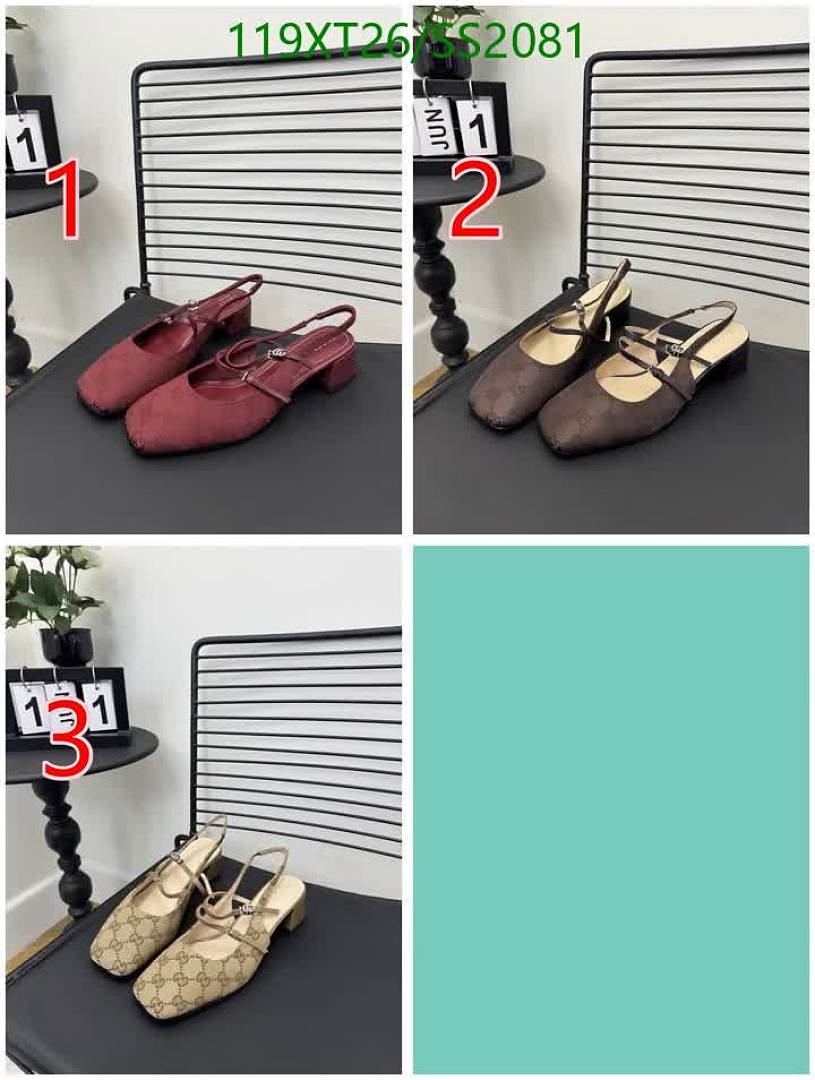 Gucci-Women Shoes Code: SS2081 $: 119USD