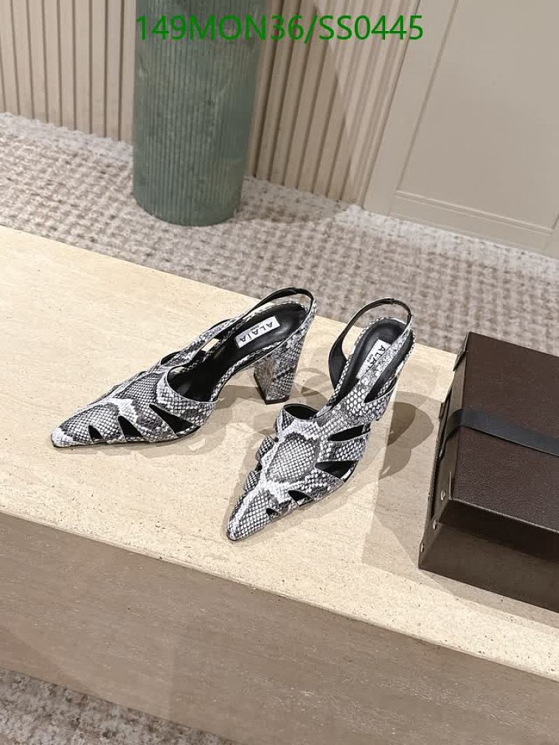 Alaia-Women Shoes Code: SS0445 $: 149USD