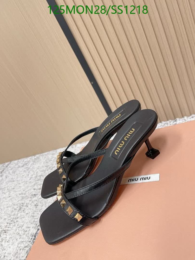 Miu Miu-Women Shoes Code: SS1218 $: 125USD