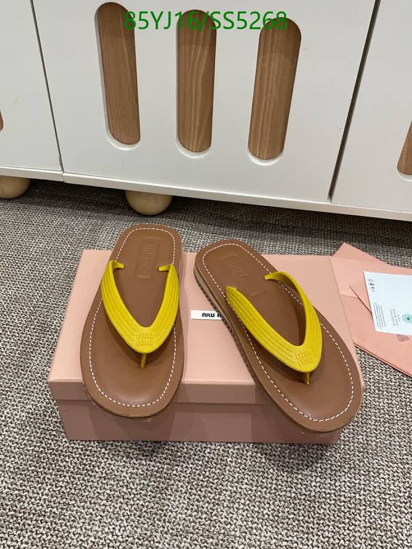 Miu Miu-Women Shoes Code: SS5268 $: 85USD