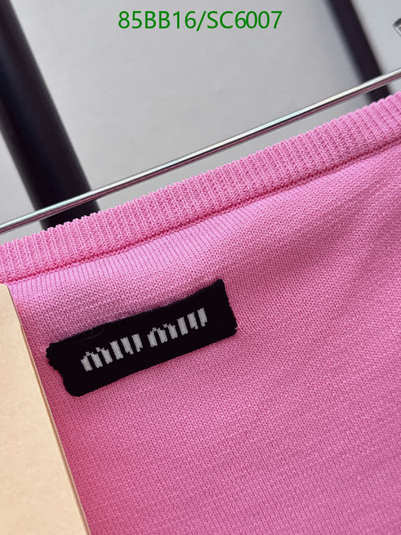 Miu Miu-Clothing Code: SC6007 $: 85USD