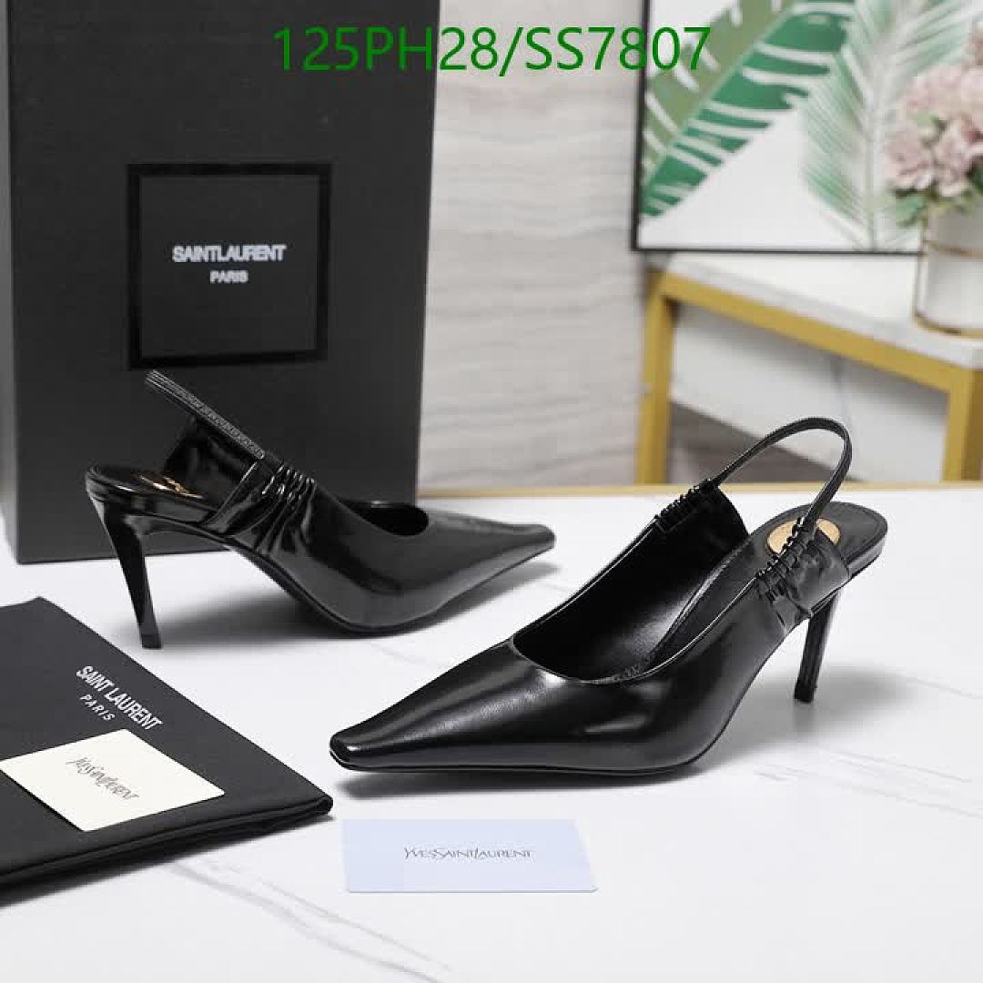YSL-Women Shoes Code: SS7807 $: 125USD