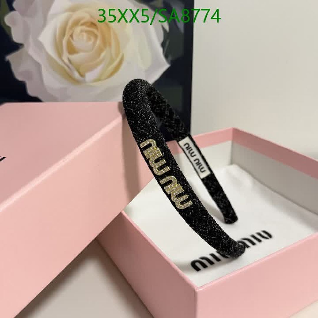 MIU MIU-Headband Code: SA8774 $: 35USD