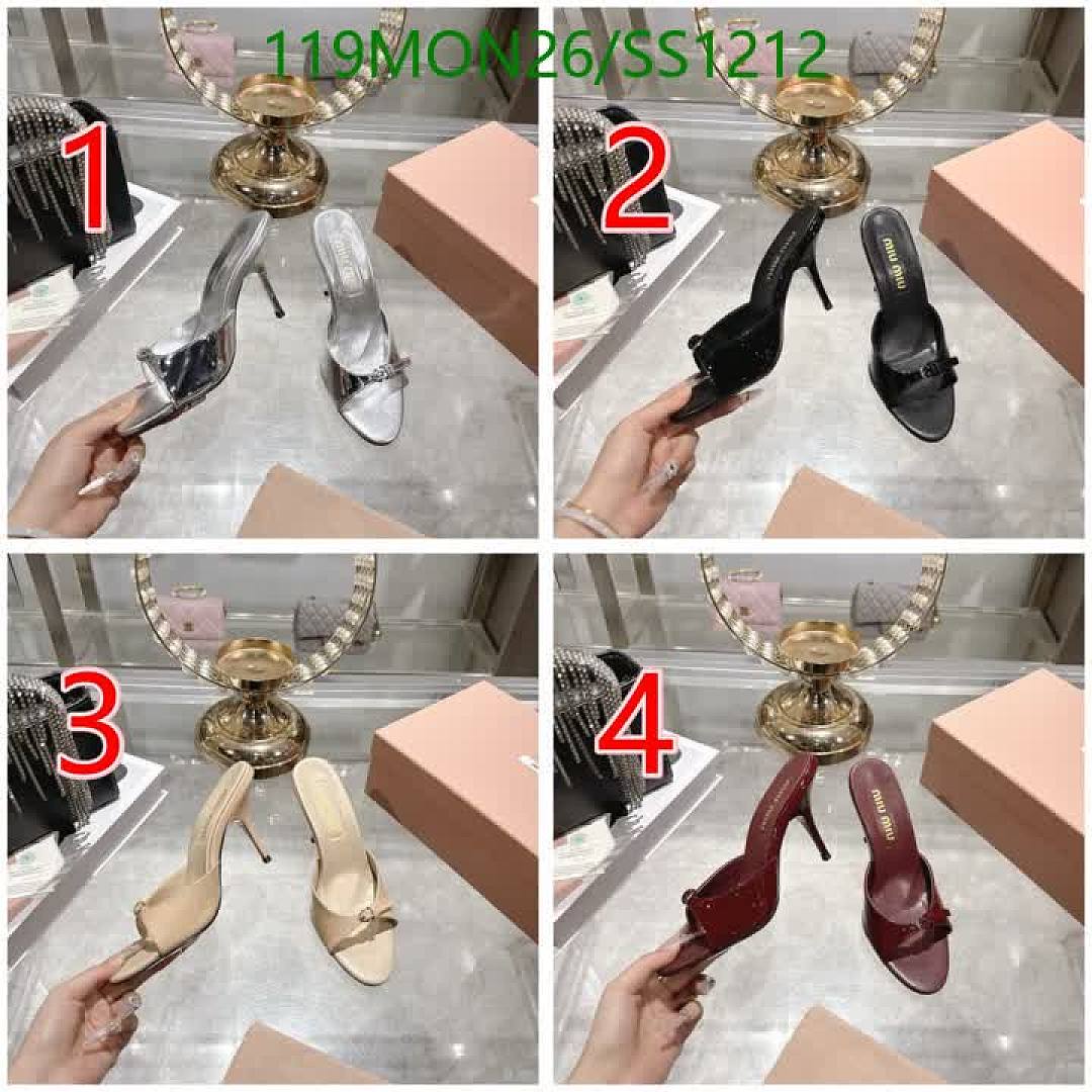 Miu Miu-Women Shoes Code: SS1212 $: 119USD