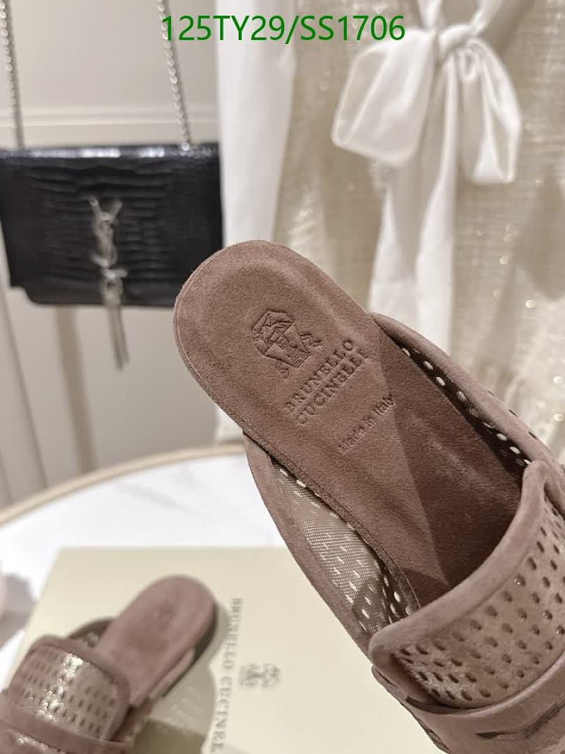 Brunello Cucinelli-Women Shoes Code: SS1706 $: 125USD