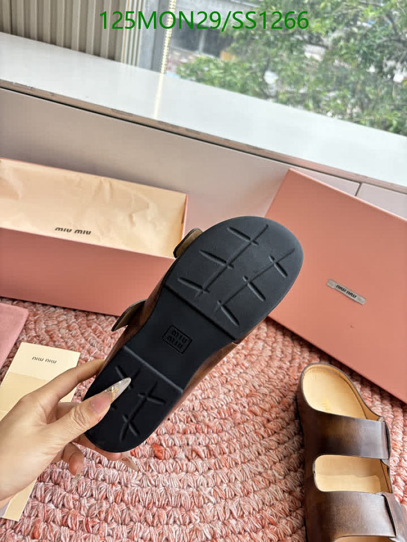 Miu Miu-Women Shoes Code: SS1266 $: 125USD