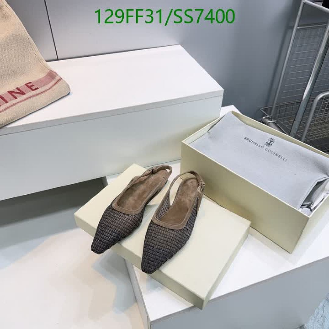 Brunello Cucinelli-Women Shoes Code: SS7400 $: 129USD