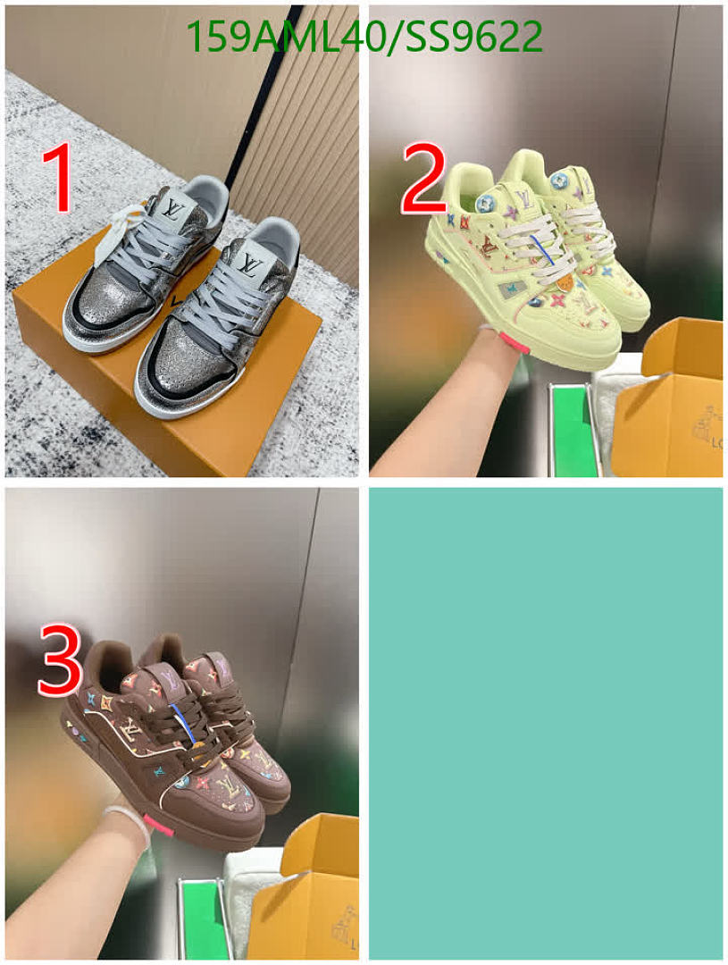 LV-Men shoes Code: SS9622 $: 159USD