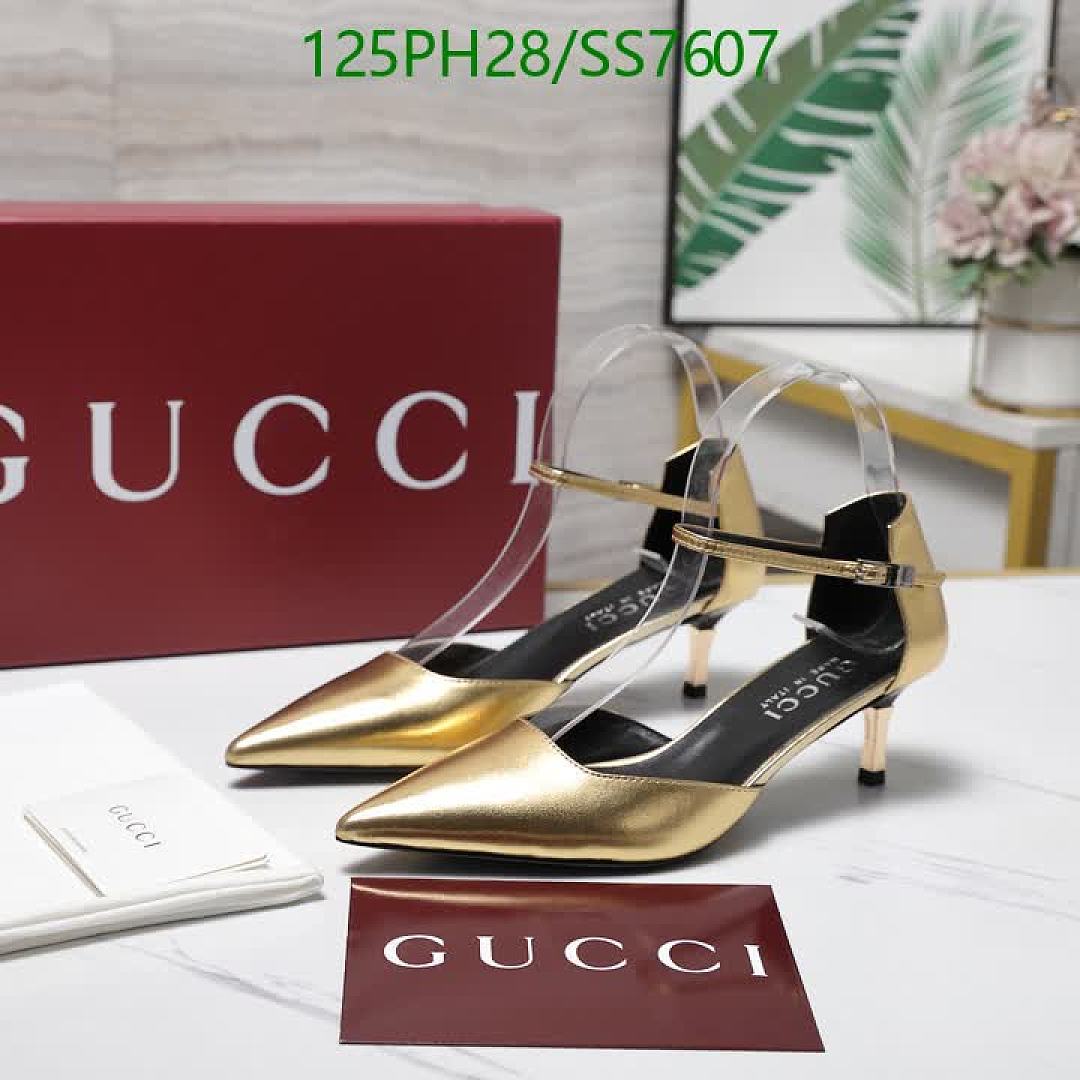 Gucci-Women Shoes Code: SS7607 $: 125USD