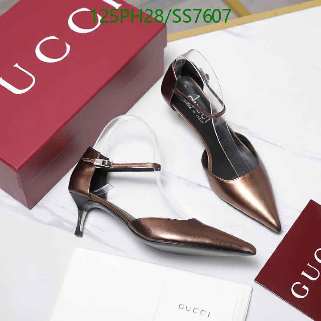Gucci-Women Shoes Code: SS7607 $: 125USD
