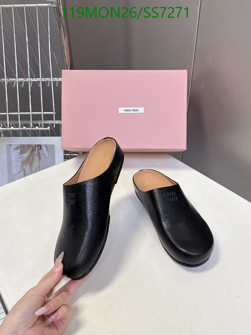 Miu Miu-Women Shoes Code: SS7271 $: 119USD