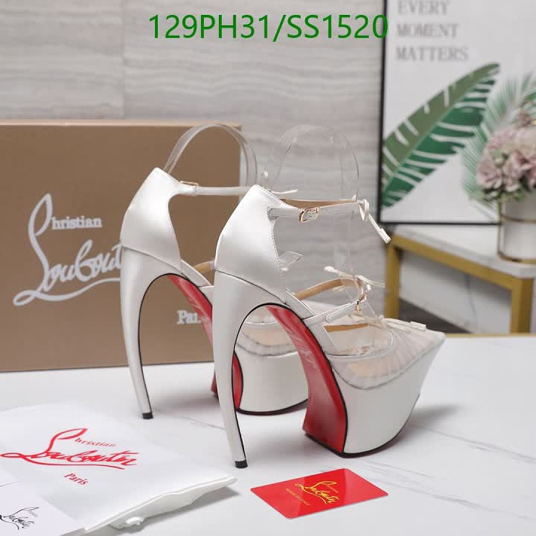 Christian Louboutin-Women Shoes Code: SS1520 $: 129USD