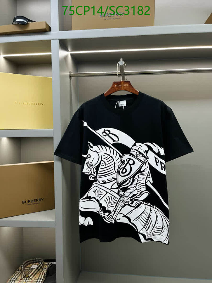 Burberry-Clothing Code: SC3182 $: 75USD