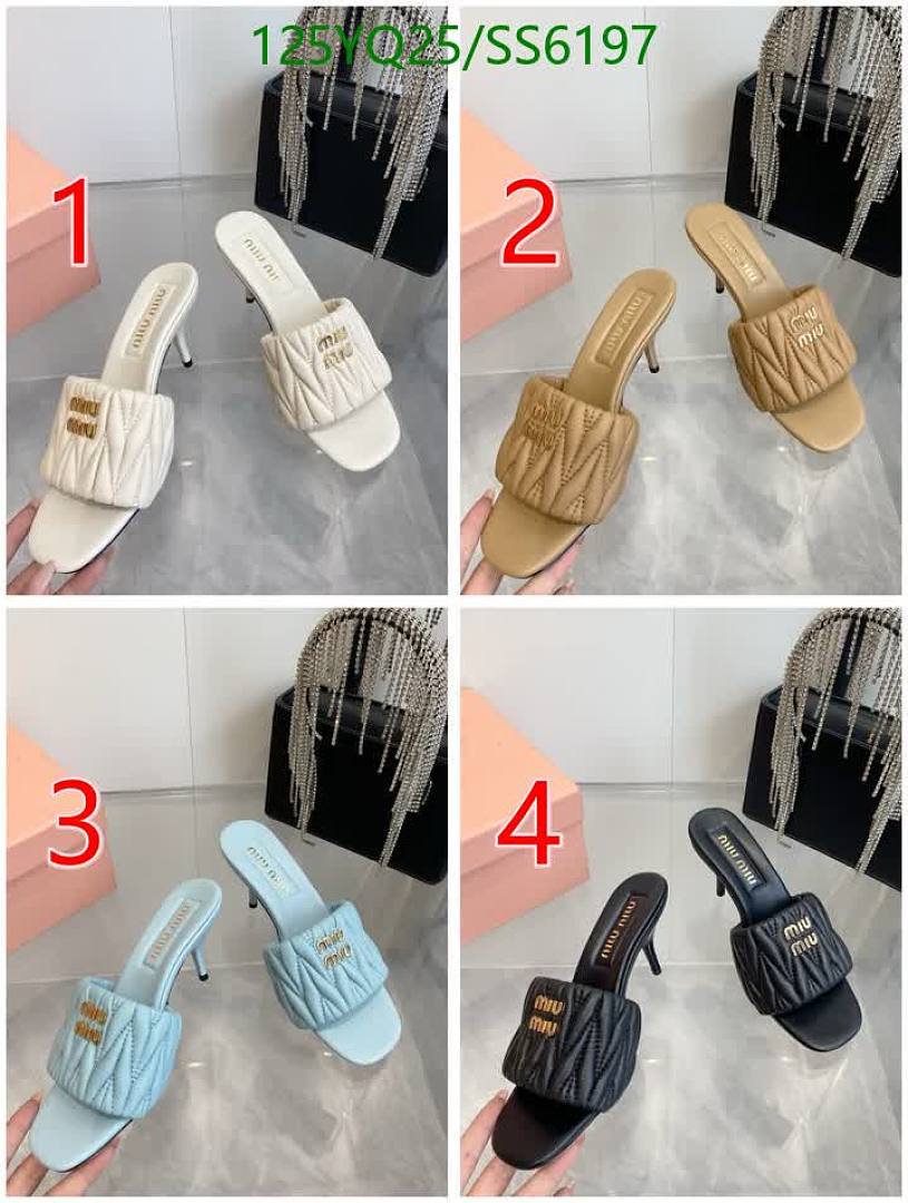 Miu Miu-Women Shoes Code: SS6197 $: 125USD