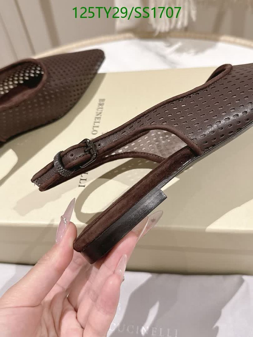 Brunello Cucinelli-Women Shoes Code: SS1707 $: 125USD