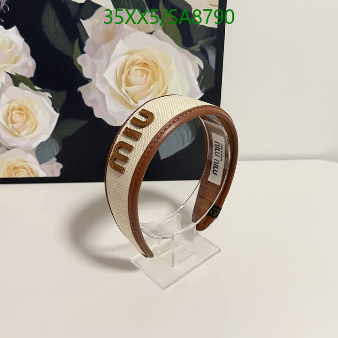 MIU MIU-Headband Code: SA8790 $: 35USD