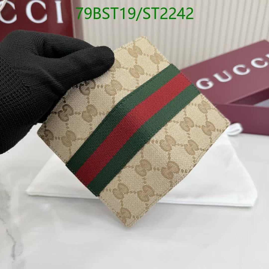 Gucci-Wallet Mirror Quality Code: ST2242 $: 79USD