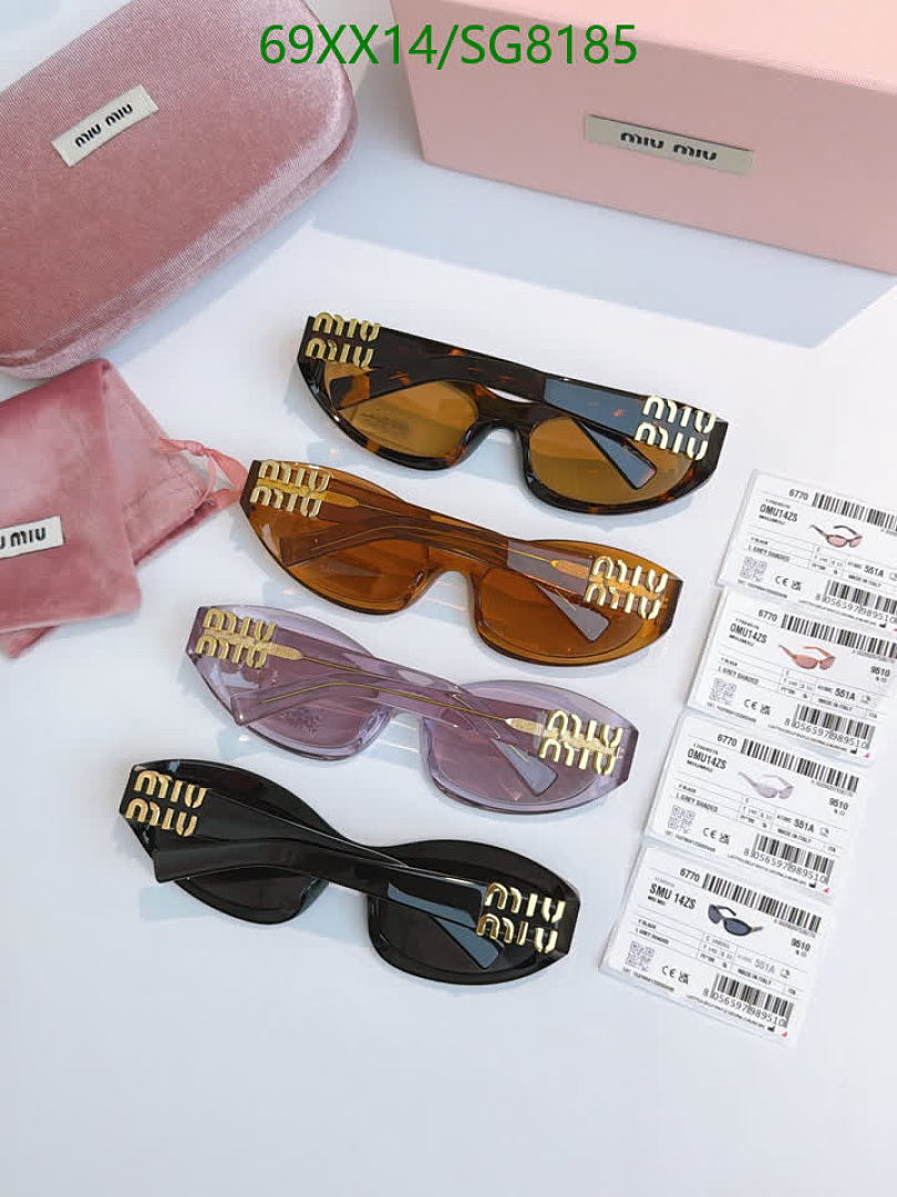 Miu Miu-Glasses Code: SG8185 $: 69USD