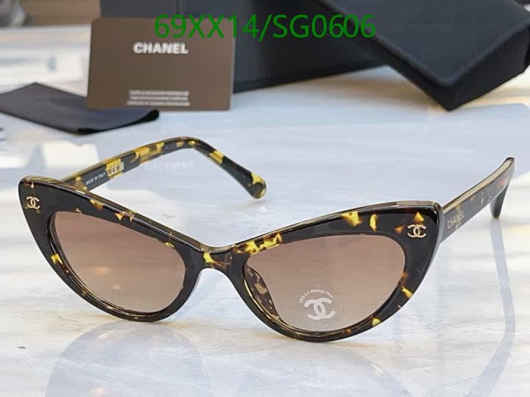 Chanel-Glasses Code: SG0606 $: 69USD