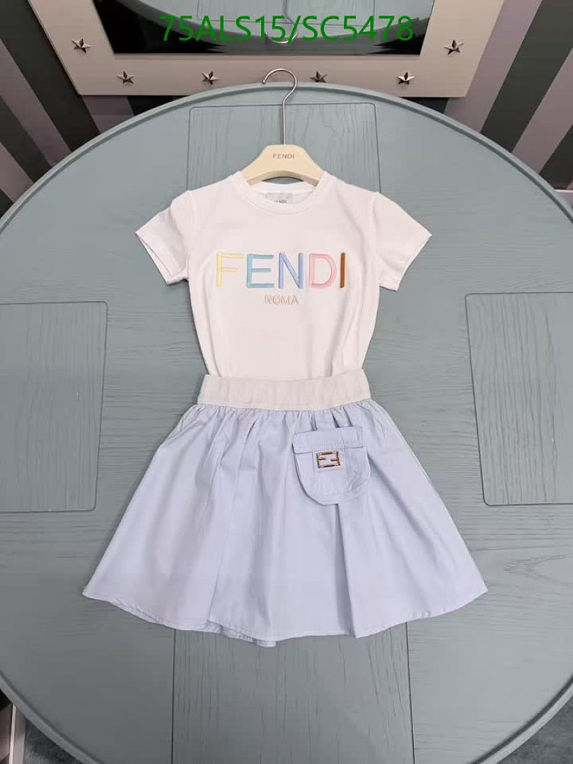 Fendi-Kids clothing Code: SC5478 $: 75USD