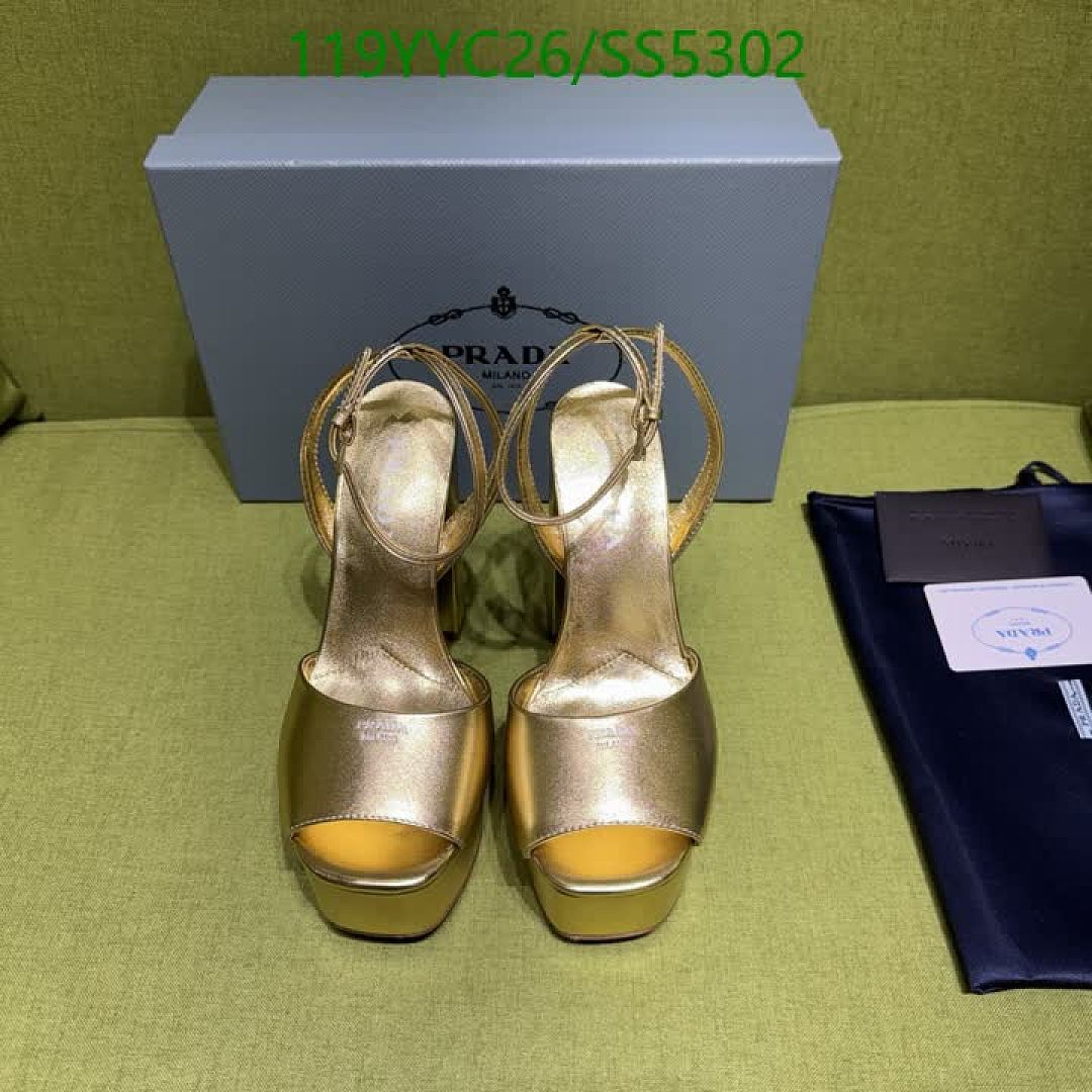 Prada-Women Shoes Code: SS5302 $: 119USD