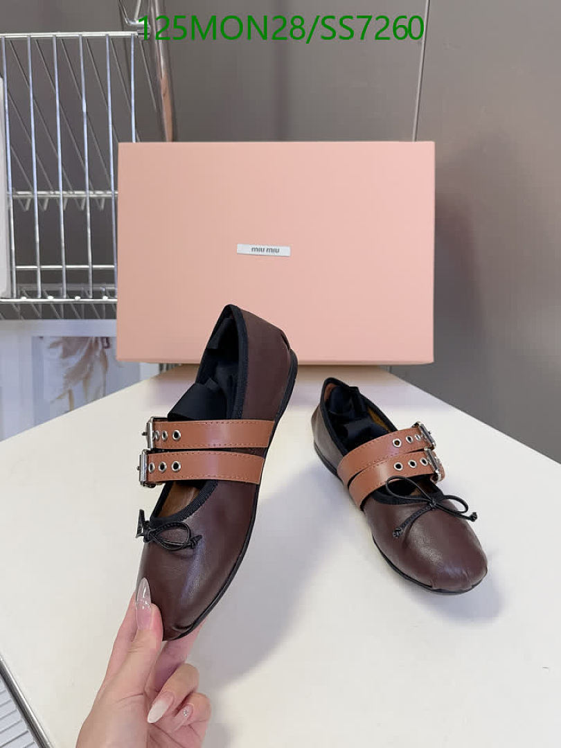 Miu Miu-Women Shoes Code: SS7260 $: 125USD