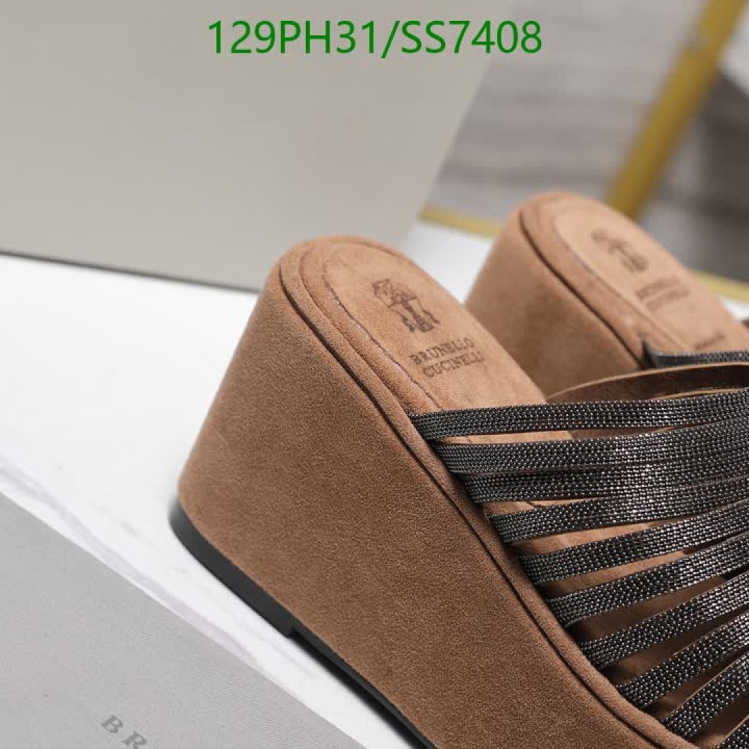 Brunello Cucinelli-Women Shoes Code: SS7408 $: 129USD