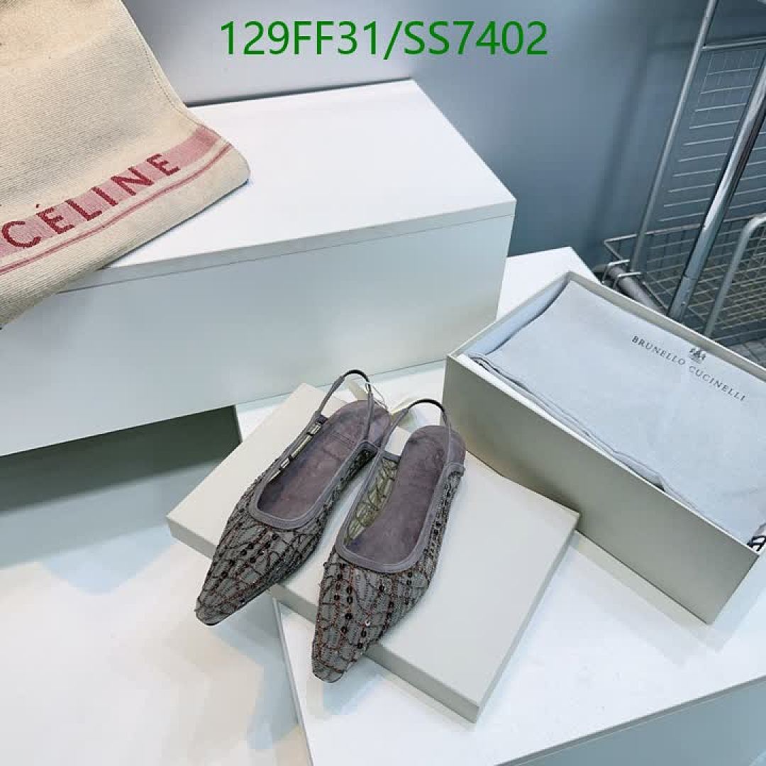 Brunello Cucinelli-Women Shoes Code: SS7402 $: 129USD