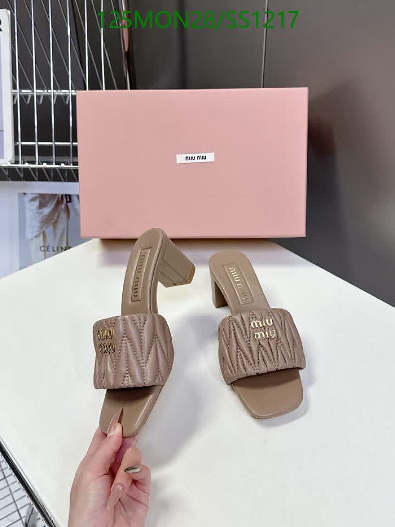 Miu Miu-Women Shoes Code: SS1217 $: 125USD