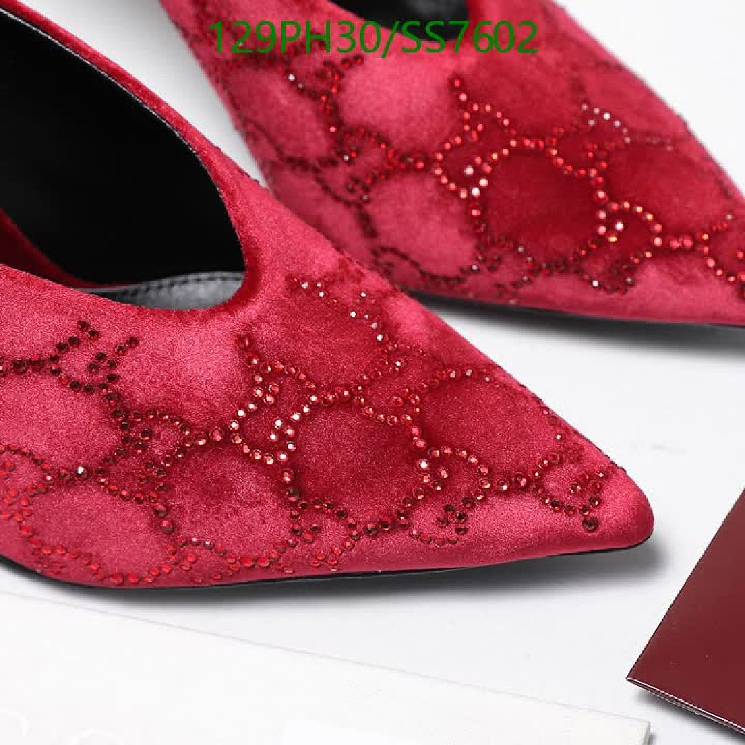 Gucci-Women Shoes Code: SS7602 $: 129USD