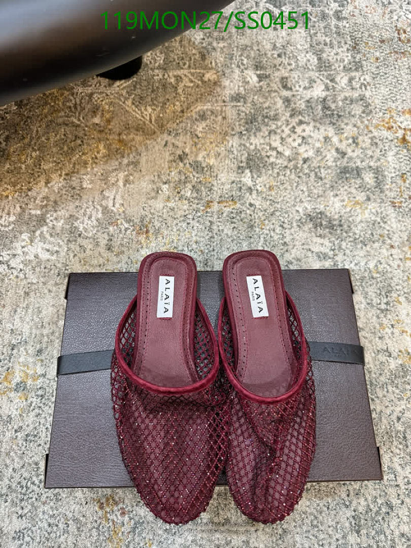 Alaia-Women Shoes Code: SS0451 $: 119USD