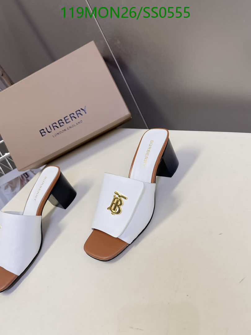 Burberry-Women Shoes Code: SS0555 $: 119USD
