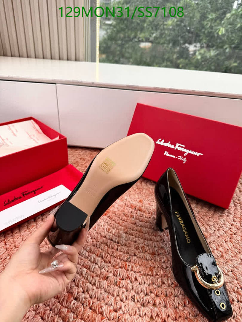 Ferragamo-Women Shoes Code: SS7108 $: 129USD