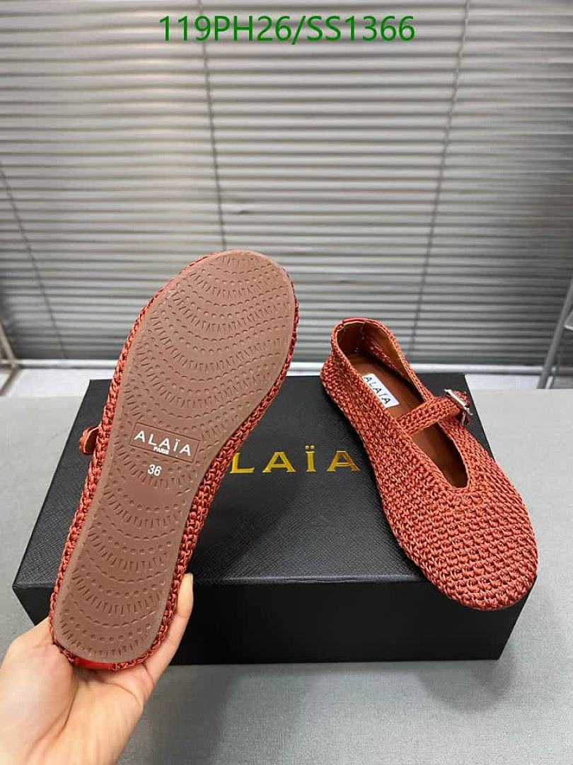 Alaia-Women Shoes Code: SS1366 $: 119USD