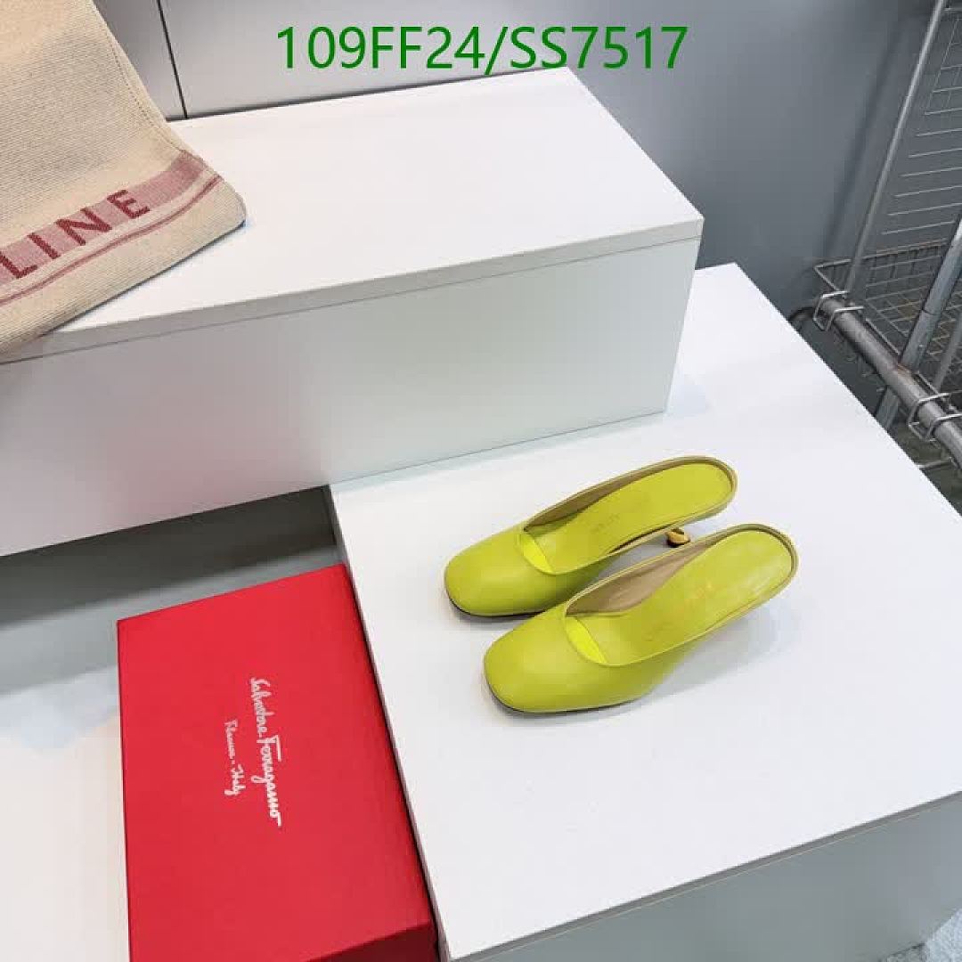 Ferragamo-Women Shoes Code: SS7517 $: 109USD