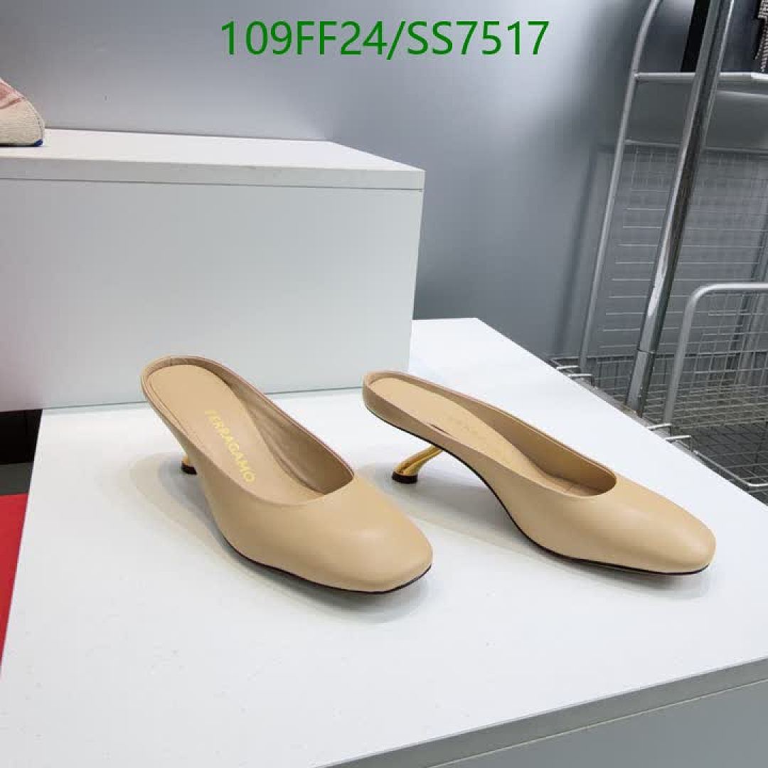 Ferragamo-Women Shoes Code: SS7517 $: 109USD