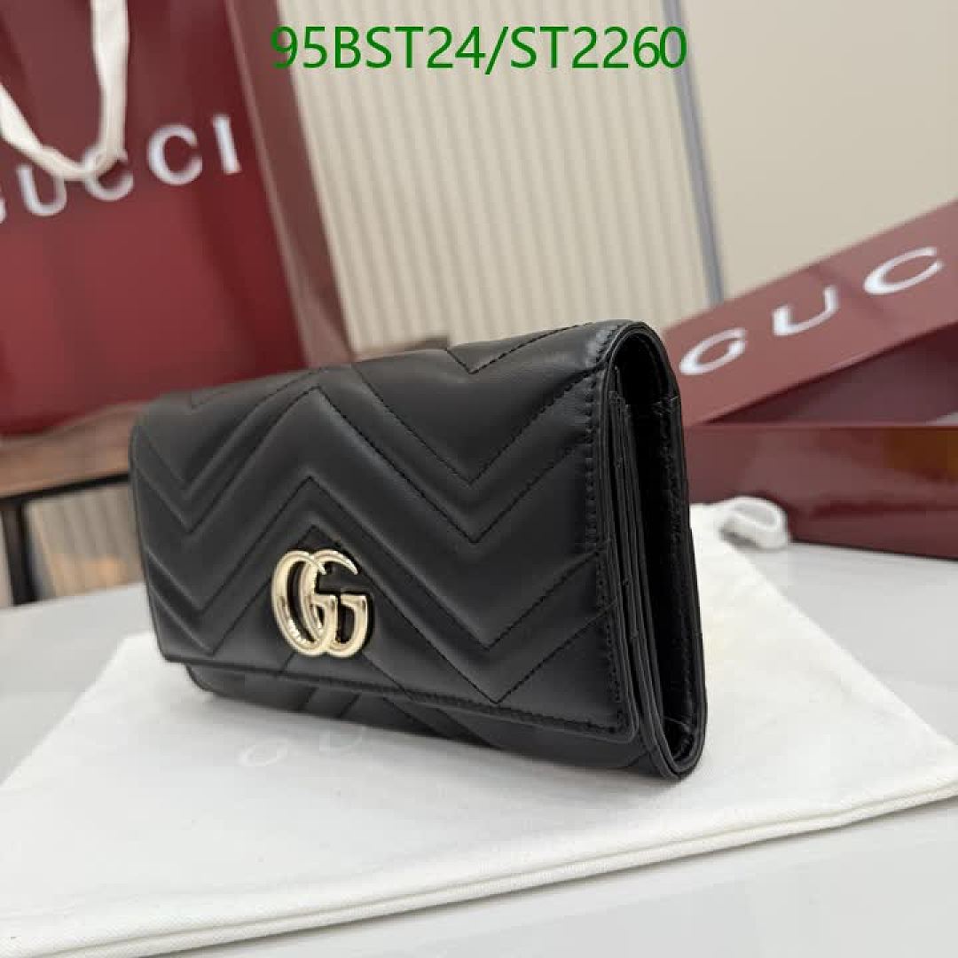 Gucci-Wallet Mirror Quality Code: ST2260 $: 95USD