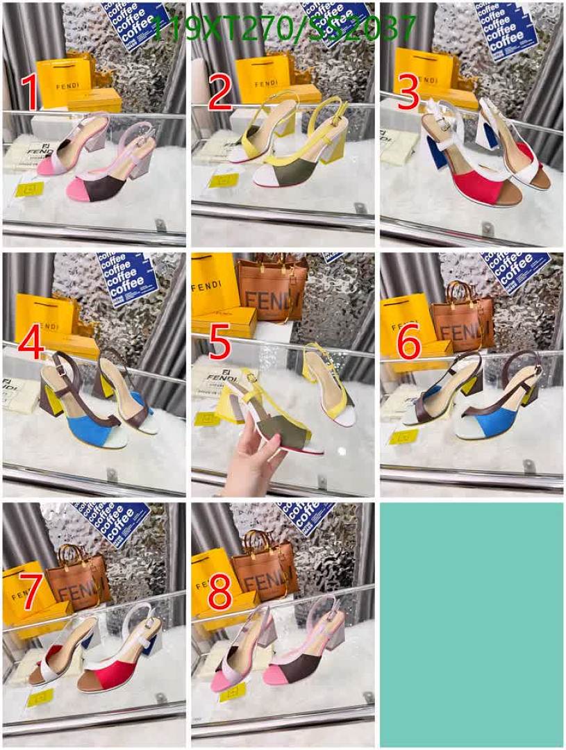 Fendi-Women Shoes Code: SS2037 $: 119USD