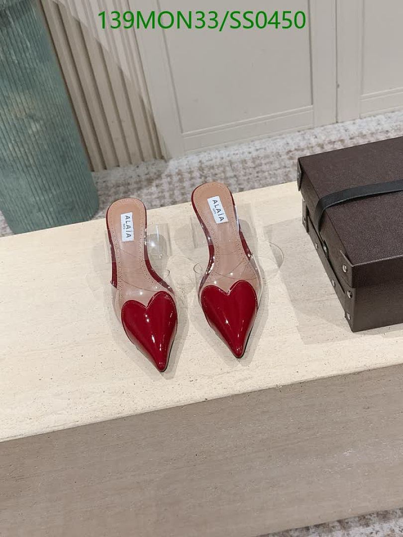 Alaia-Women Shoes Code: SS0450 $: 139USD