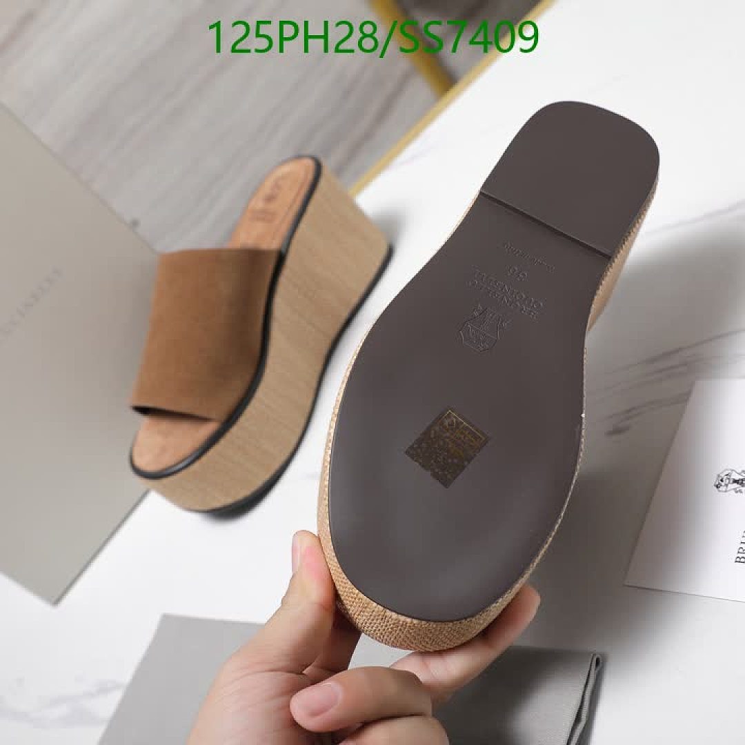 Brunello Cucinelli-Women Shoes Code: SS7409 $: 125USD