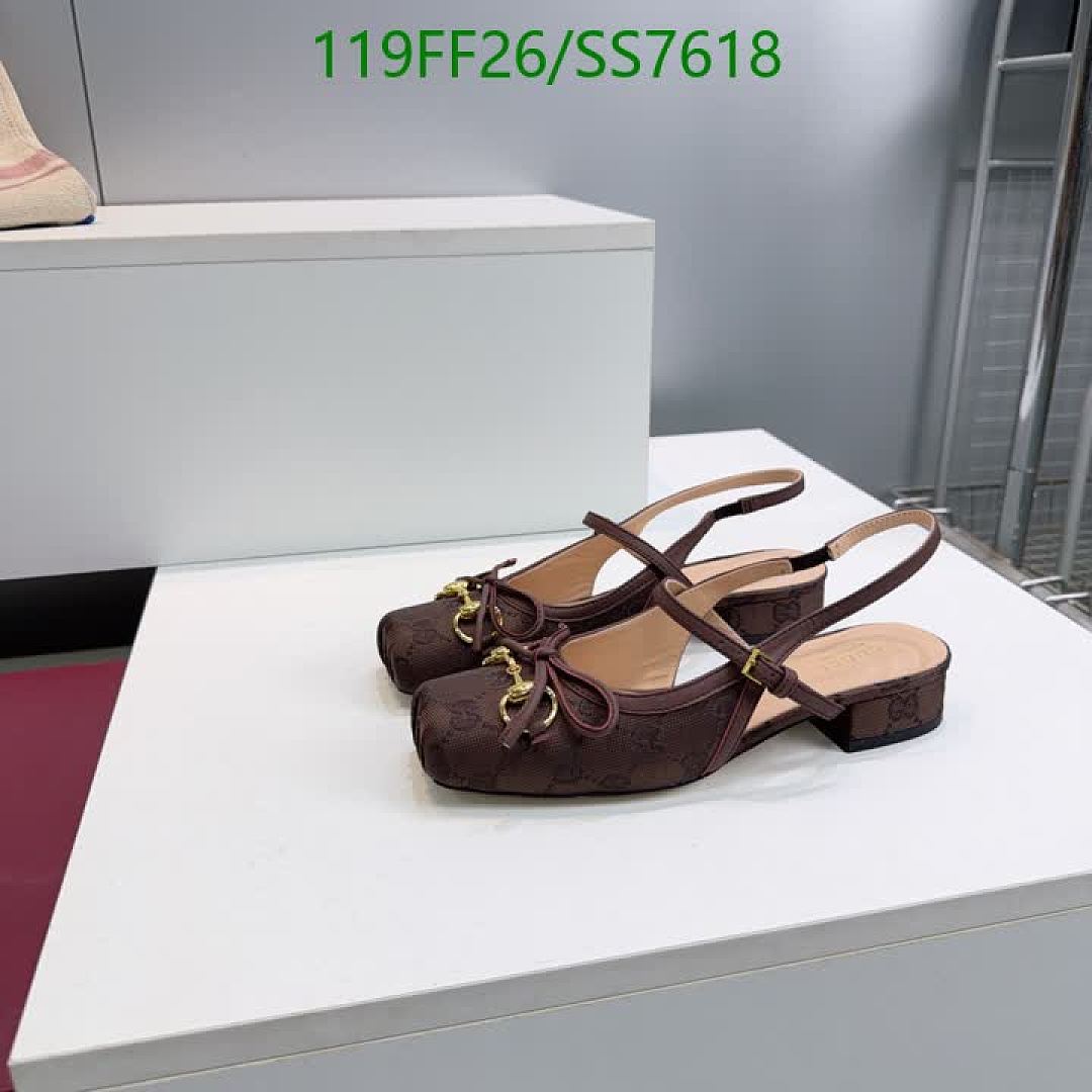 Gucci-Women Shoes Code: SS7618 $: 119USD